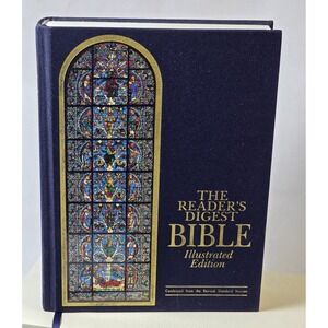 The Reader's Digest Bible Illustrated Edition 1995  Cloth Hardcover Vintage,Lux